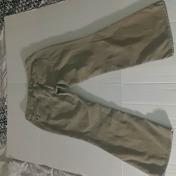 Eddie Bauer Corduroy Pants Women's Short6 Flare Leg - Picture 3 of 6